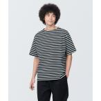 tシャツ 紳士　洗いざらし太番手ボートネック五分袖Ｔシャツ メンズ レディース