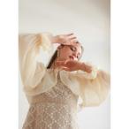 ショッピングシフォン カーディガン シフォンキャンディスリーブボレロ レディース