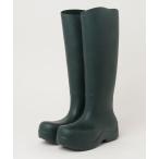 ショッピングbottega 「BOTTEGA VENETA」 パドルブーツ 36 グリーン レディース