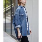 シャツ ブラウス レディース LE DENIMライトオンスBDUシャツ