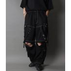 カーゴパンツ 2WAY Wide Cargo Pants/2WAY ワイド カーゴパンツ カーゴハーフパンツ メンズ レディース