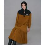 ワンピース FLARE SLEEVE FLEECE ONE-PIECE