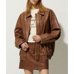 ブルゾン アウター Lady Volume／004レザー ジャケット  2116605 レディース