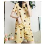 パジャマ ルームウェア ルームウエアーくま　上下セット レディース