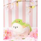 クッション クッションカバー PLUFFY かぶりもの ウグイスパンツセット