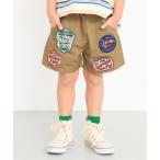パンツ ワッペンハーフパンツ キッズ 子供服 男の子