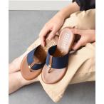 サンダル 「ITALIAN SHOEMAKERS」メタルパーツエラスティックトングサンダル(942328) レディース
