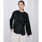 ブラウス シャツ シルクストレッチブラウス「la veille by SUPERIOR CLOSET」 レディース