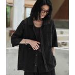 シャツ JACQUARD MESH KNIT SHIRT メンズ