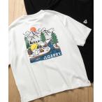 tシャツ 「ag」「GERRY/ジェリー」アソートプリント シルキータッチ 半袖Tシャツ 接触冷感/ストレッチ メンズ レディース
