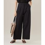 パンツ 「洗える」ドビーオックスストレッチカーブ パンツ レディース