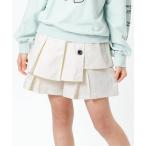 パンツ アシメプリーツキュロット キッズ 子供服 女の子