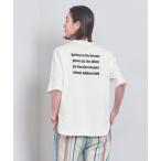 tシャツ Tシャツ レディース 「SACRA」バックロゴ Tシャツ