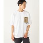 tシャツ Tシャツ メンズ 「SHIPS Colors別注」FIRST DOWN_ポケット TEE
