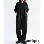 ショッピングジャンプスーツ 「antiqua」 「patterntorso」オールインワン FREE ブラック レディース