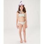 ショッピングキッズ 水着 女の子 水着 HIBILINE FLUTTER SET/ロキシーキッズビキニ(水着） キッズ 子供 女の子