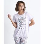 ショッピングロキシー tシャツ Tシャツ レディース FLAMINGO TEE/ロキシー裾紐半袖Tシャツ