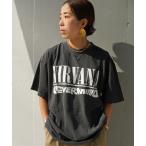 レディース tシャツ Tシャツ GOOD ROCK SPEED×MANASTASH(グッドロックスピード×マナスタッシュ)　別注 NIRVANA コラ