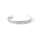  браслет [ ограничение развитие ]*HAWAIIAN~ цветок браслет / хирургический нержавеющая сталь ( металл аллергия соответствует )[LION HEART / лев Heart ]me