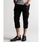 カーゴパンツ 「24年モデル EC限定再販売」ガムストレッチ クロップドカーゴパンツ メンズ