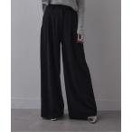 パンツ レディース 「MAISON BREEZE Amu」Two Tuck Wide Pant　ツータックワイドパンツ