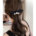 ヘアゴム ヘアゴム パール リボン 髪ゴム 韓国