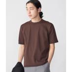 tシャツ SHIPS_「 洗濯機可能」18ゲージ ポリエステル ライト リラックス ニット Tシャツ メンズ