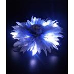 「ZOZO限定」光るフラワーヘアクリップ キッズ 子供 女の子