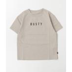 ラッシュガード RUSTY/ラスティー キッズ UVケア ラッシュガード S/S  964465 キッズ 子供 男の子 女の子