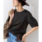 tシャツ BASIC 5分袖プルオーバーカットソー レディース