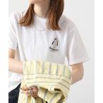 tシャツ ミニアニマルロゴプリントTシャツ　吸水速乾　UVカット 半袖 メンズ レディース