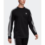 ショッピングadidas tシャツ 「adidas」 長袖Tシャツ - ブラック メンズ