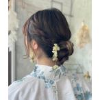 あじさいチェーンの揺れるかんざし