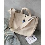 トートバッグ urbanfemine./A4収納 くま キャンバストートバッグ U7237 レディース