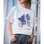 tシャツ Tシャツ レディース 「UNIVERSAL × TYPY」ムービー半袖Tee/WEB限定