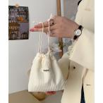 ポーチ Pochi Pouch/コーデュロイ 巾着 ミニ ポーチ レディース