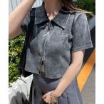 tシャツ WEGO/ダブルジップトップス レディース