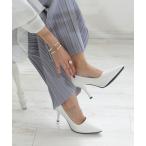 パンプス 9.0cmヒール ポインテッドトゥ パンプス