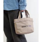 ショッピングMINNETONKA トートバッグ MINNETONKA（ミネトンカ） / フリンジロゴトートバッグ キャンバスバッグ スモールトート レディース