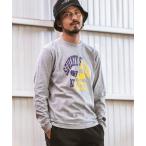 tシャツ Tシャツ メンズ mlt4665- middle onz L-S t-shirts (athletics) カットソー