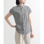 ショッピングSHIRTS シャツ ブラウス レディース GYMPHLEX　FRENCH SLEEVE SHIRTS