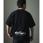 ショッピングtバック tシャツ Tシャツ メンズ 限定展開 WILD THINGS×FREAK'S STORE/ワイルドシングス 別注 ビッグシルエット ラグランスリーブ