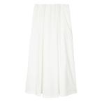 スカート 撥水ウエストタックフレアスカート