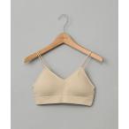 キャミソール ダブルストラップカップ付きニットブラトップ