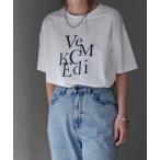 tシャツ フロントロゴTシャツ レディース