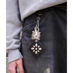 キーホルダー Schott/ショット/SPURK STUDS KEY HOLDER/スパークスタッズ キーホルダー