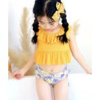 水着 キッズ ダブルフリル バックシャン 水着 キッズ 子供 女の子