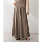 スカート カットギャザースカート レディース