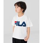 tシャツ Tシャツ キッズ FILA ロゴ半袖Tシャツ