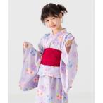 浴衣 浴衣 ワンピース 兵児帯セット キッズ 子供 女の子
